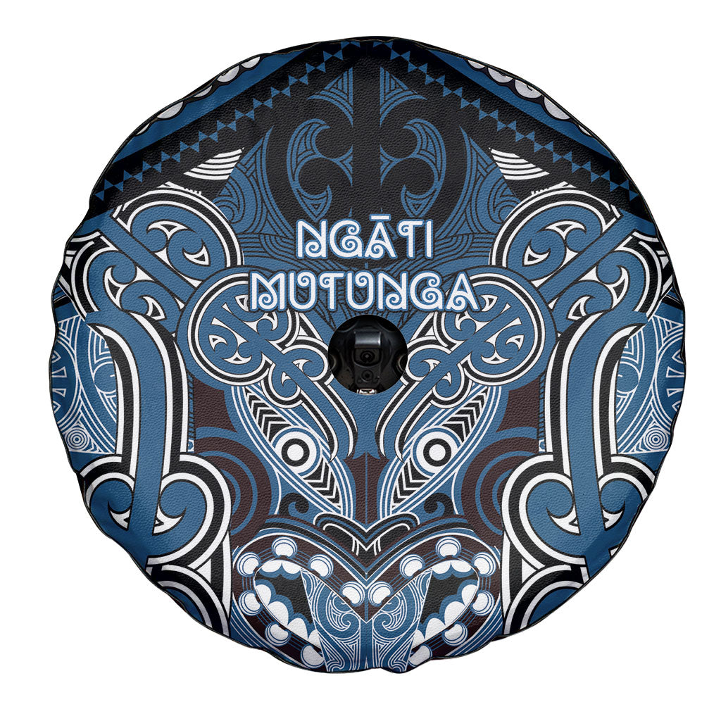 Aotearoa Iwi Ngati Mutunga Spare Tire Cover Maori Kowhaiwhai Pattern