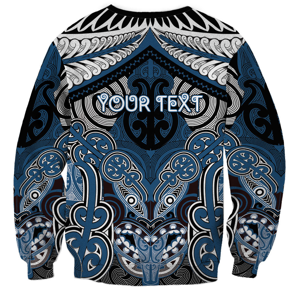 Aotearoa Iwi Ngati Mutunga Personalised Sweatshirt Maori Kowhaiwhai Pattern