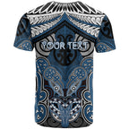 Aotearoa Iwi Ngati Mutunga Personalised T Shirt Maori Kowhaiwhai Pattern