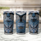 Aotearoa Iwi Ngati Mutunga Personalised Tumbler Cup Maori Kowhaiwhai Pattern