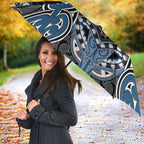 Aotearoa Iwi Ngati Mutunga Umbrella Maori Kowhaiwhai Pattern