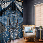 Aotearoa Iwi Ngati Mutunga Window Curtain Maori Kowhaiwhai Pattern