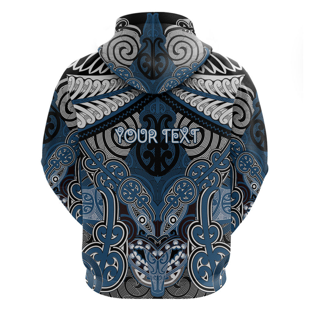 Aotearoa Iwi Ngati Mutunga Personalised Zip Hoodie Maori Kowhaiwhai Pattern