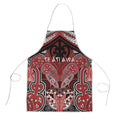 Aotearoa Iwi Te Ati Awa Apron Maori Kowhaiwhai Pattern