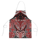 Aotearoa Iwi Te Ati Awa Apron Maori Kowhaiwhai Pattern