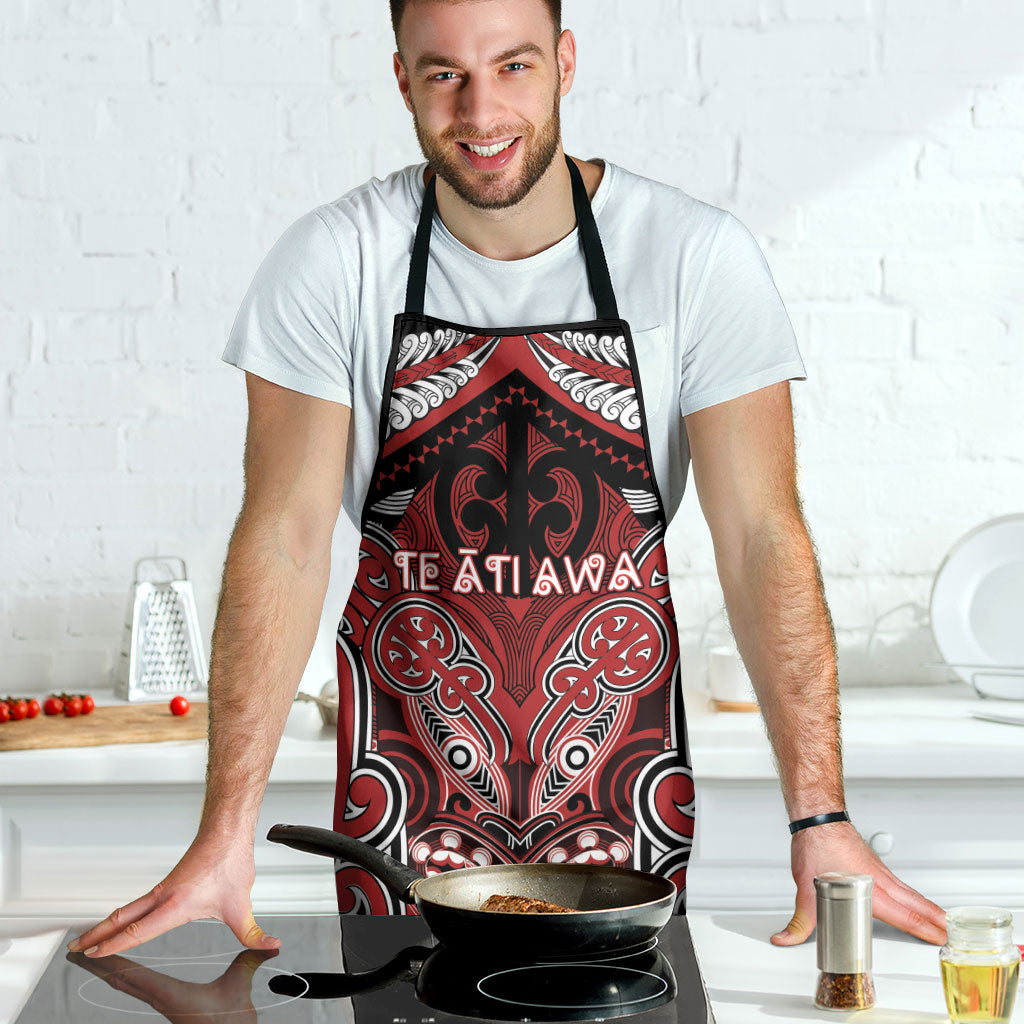 Aotearoa Iwi Te Ati Awa Apron Maori Kowhaiwhai Pattern