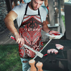 Aotearoa Iwi Te Ati Awa Apron Maori Kowhaiwhai Pattern