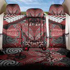 Aotearoa Iwi Te Ati Awa Back Car Seat Cover Maori Kowhaiwhai Pattern