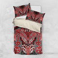 Aotearoa Iwi Te Ati Awa Bedding Set Maori Kowhaiwhai Pattern