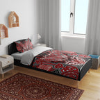 Aotearoa Iwi Te Ati Awa Bedding Set Maori Kowhaiwhai Pattern