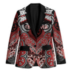 Aotearoa Iwi Te Ati Awa Personalised Blazer Maori Kowhaiwhai Pattern