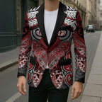 Aotearoa Iwi Te Ati Awa Personalised Blazer Maori Kowhaiwhai Pattern