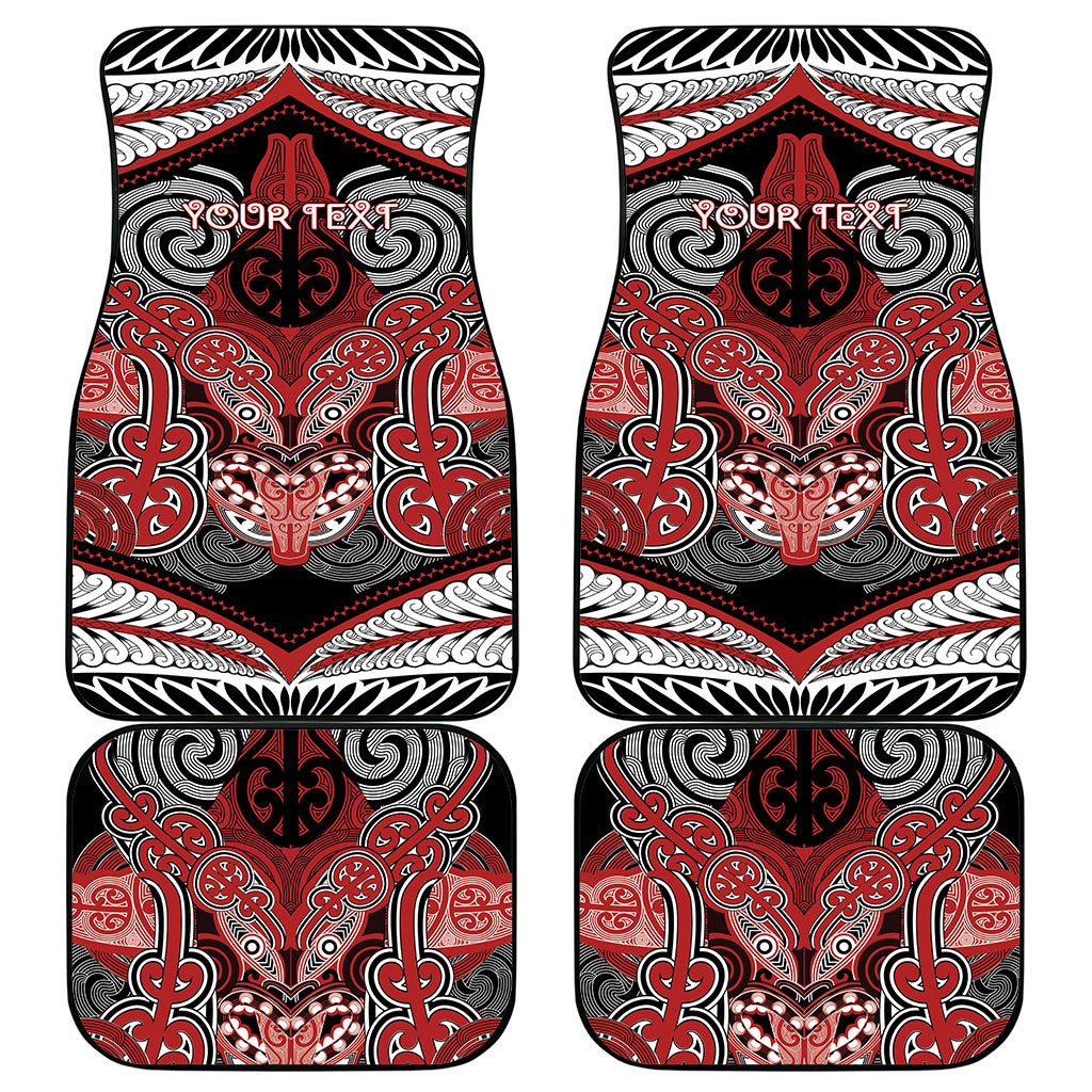 Aotearoa Iwi Te Ati Awa Personalised Car Mats Maori Kowhaiwhai Pattern