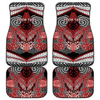 Aotearoa Iwi Te Ati Awa Personalised Car Mats Maori Kowhaiwhai Pattern