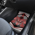 Aotearoa Iwi Te Ati Awa Personalised Car Mats Maori Kowhaiwhai Pattern