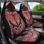 Aotearoa Iwi Te Ati Awa Car Seat Cover Maori Kowhaiwhai Pattern