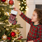 Aotearoa Iwi Te Ati Awa Personalised Christmas Stocking Maori Kowhaiwhai Pattern