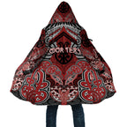 Aotearoa Iwi Te Ati Awa Personalised Cloak Maori Kowhaiwhai Pattern