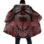 Aotearoa Iwi Te Ati Awa Personalised Cloak Maori Kowhaiwhai Pattern