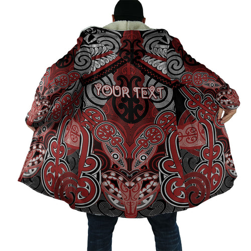 Aotearoa Iwi Te Ati Awa Personalised Cloak Maori Kowhaiwhai Pattern