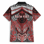 Aotearoa Iwi Te Ati Awa Personalised Hawaiian Shirt Maori Kowhaiwhai Pattern