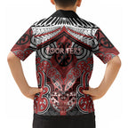 Aotearoa Iwi Te Ati Awa Personalised Hawaiian Shirt Maori Kowhaiwhai Pattern