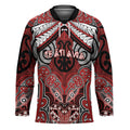 Aotearoa Iwi Te Ati Awa Personalised Hockey Jersey Maori Kowhaiwhai Pattern