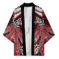Aotearoa Iwi Te Ati Awa Personalised Kimono Maori Kowhaiwhai Pattern