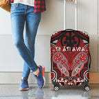 Aotearoa Iwi Te Ati Awa Luggage Cover Maori Kowhaiwhai Pattern
