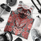 Aotearoa Iwi Te Ati Awa Personalised Men Tank Top Maori Kowhaiwhai Pattern