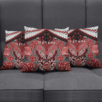 Aotearoa Iwi Te Ati Awa Pillow Cover Maori Kowhaiwhai Pattern