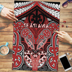 Aotearoa Iwi Te Ati Awa Puzzle Maori Kowhaiwhai Pattern