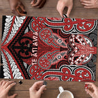 Aotearoa Iwi Te Ati Awa Puzzle Maori Kowhaiwhai Pattern