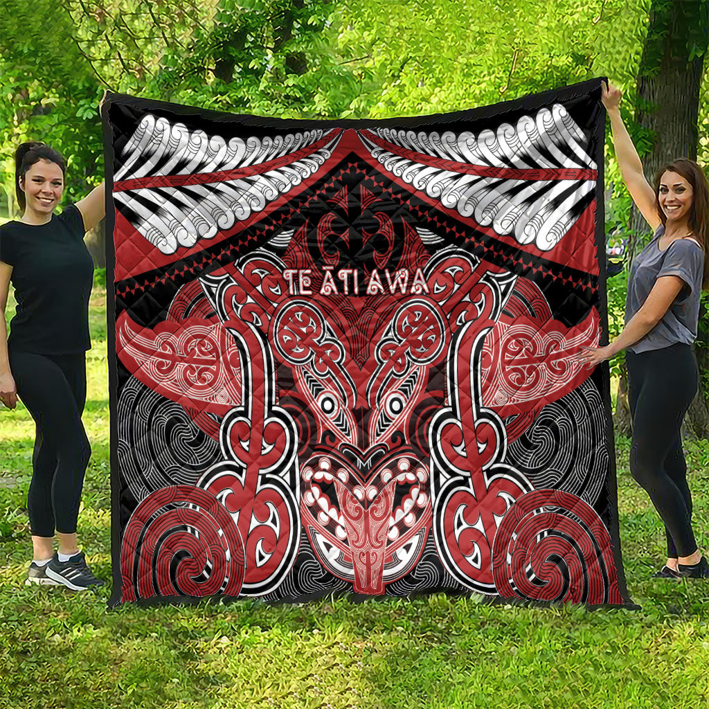 Aotearoa Iwi Te Ati Awa Quilt Maori Kowhaiwhai Pattern