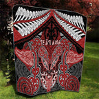 Aotearoa Iwi Te Ati Awa Quilt Maori Kowhaiwhai Pattern