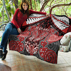 Aotearoa Iwi Te Ati Awa Quilt Maori Kowhaiwhai Pattern