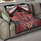Aotearoa Iwi Te Ati Awa Quilt Maori Kowhaiwhai Pattern