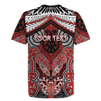 Aotearoa Iwi Te Ati Awa Personalised Rugby Jersey Maori Kowhaiwhai Pattern