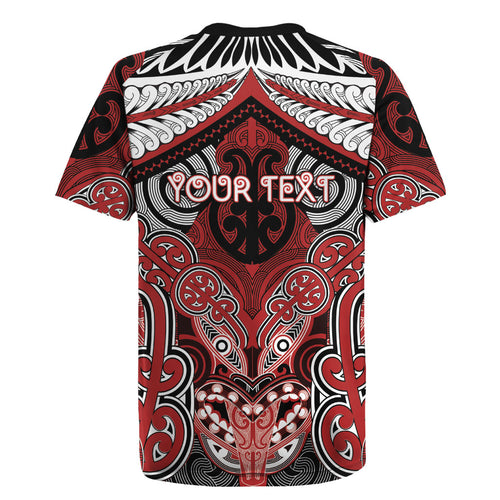 Aotearoa Iwi Te Ati Awa Personalised Rugby Jersey Maori Kowhaiwhai Pattern