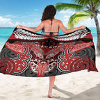 Aotearoa Iwi Te Ati Awa Sarong Maori Kowhaiwhai Pattern
