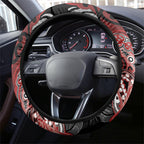 Aotearoa Iwi Te Ati Awa Steering Wheel Cover Maori Kowhaiwhai Pattern