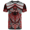 Aotearoa Iwi Te Ati Awa Personalised T Shirt Maori Kowhaiwhai Pattern