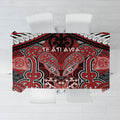 Aotearoa Iwi Te Ati Awa Tablecloth Maori Kowhaiwhai Pattern