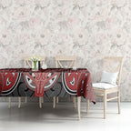 Aotearoa Iwi Te Ati Awa Tablecloth Maori Kowhaiwhai Pattern