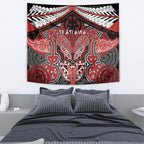 Aotearoa Iwi Te Ati Awa Tapestry Maori Kowhaiwhai Pattern