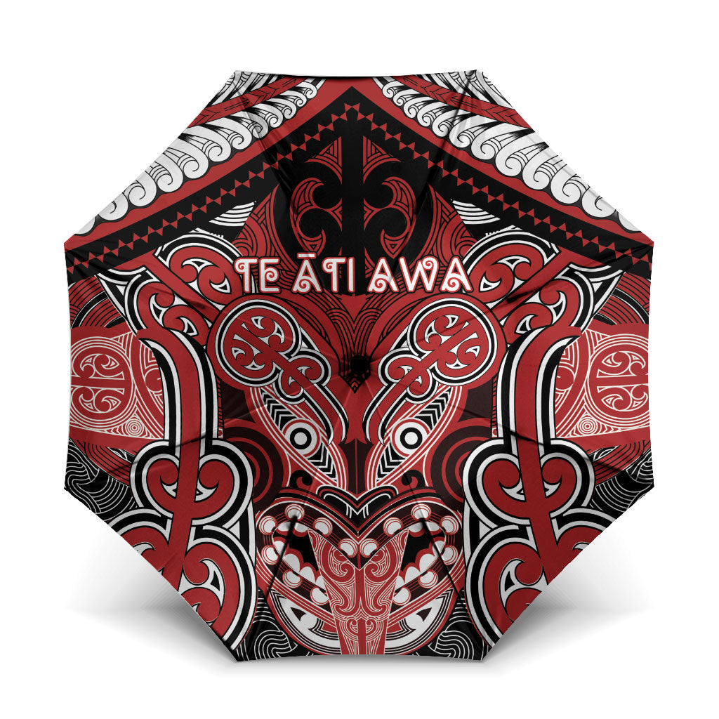 Aotearoa Iwi Te Ati Awa Umbrella Maori Kowhaiwhai Pattern