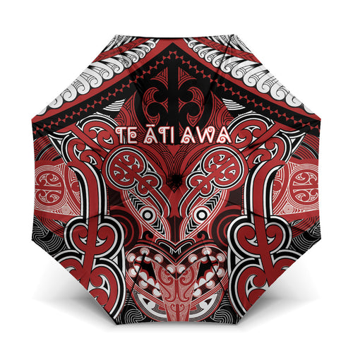 Aotearoa Iwi Te Ati Awa Umbrella Maori Kowhaiwhai Pattern