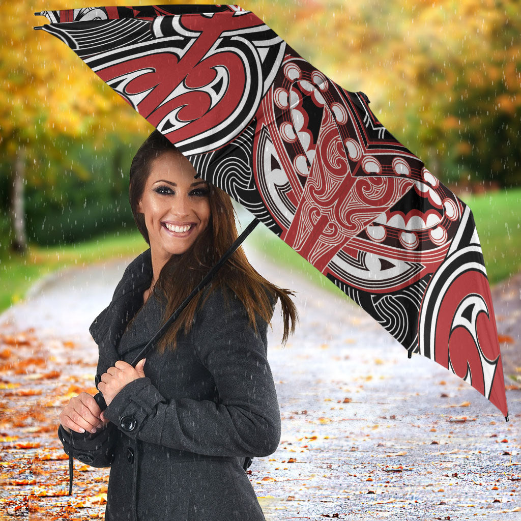Aotearoa Iwi Te Ati Awa Umbrella Maori Kowhaiwhai Pattern
