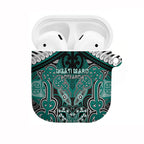 Aotearoa Iwi Ngati Maru AirPods Case Maori Kowhaiwhai Pattern