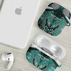 Aotearoa Iwi Ngati Maru AirPods Case Maori Kowhaiwhai Pattern